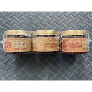 3‎ Jars Shea Moisture Intensive Hydration Leave-In Conditioner Manuka Honey 11.5